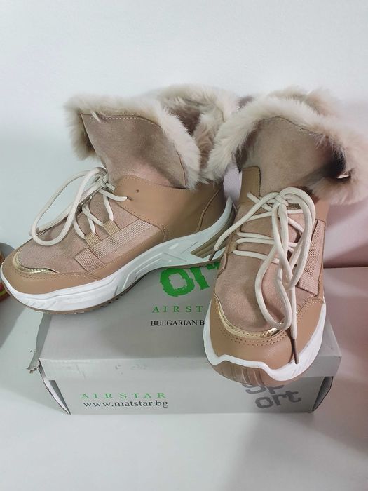 дамски боти 
като нови 
използвани само един път