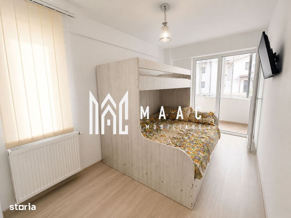 Apartament 3 camere | Etaj 1 | 2 bai | 2 Balcoane | Bloc nou