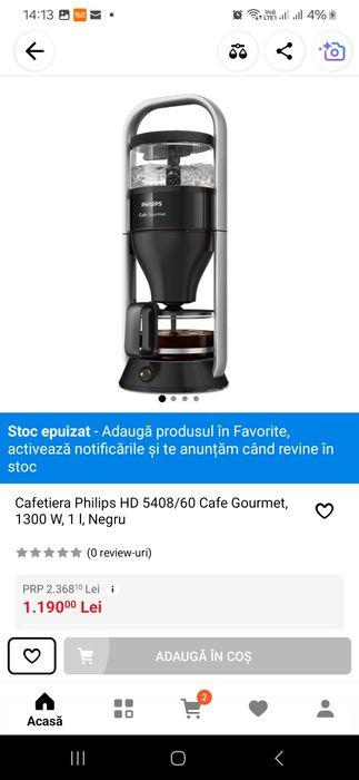 Cafetiera Philips