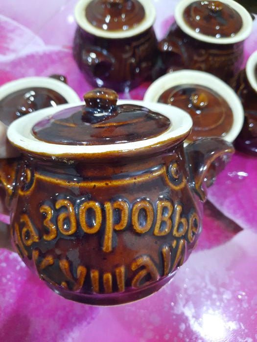 Горшочек керамика.