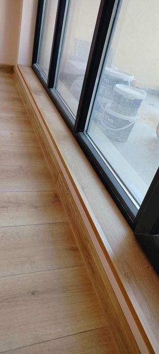 Ламинат,Замазка,Боядисване