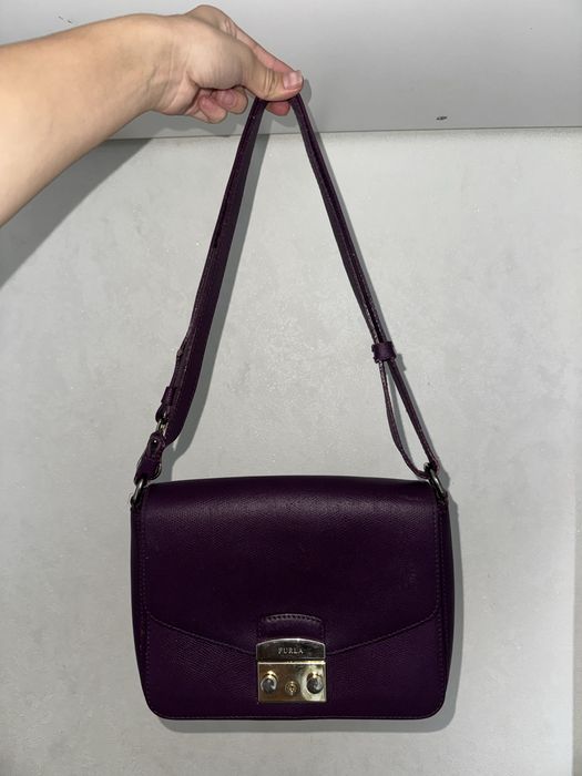 Сумка FURLA фиолетовая