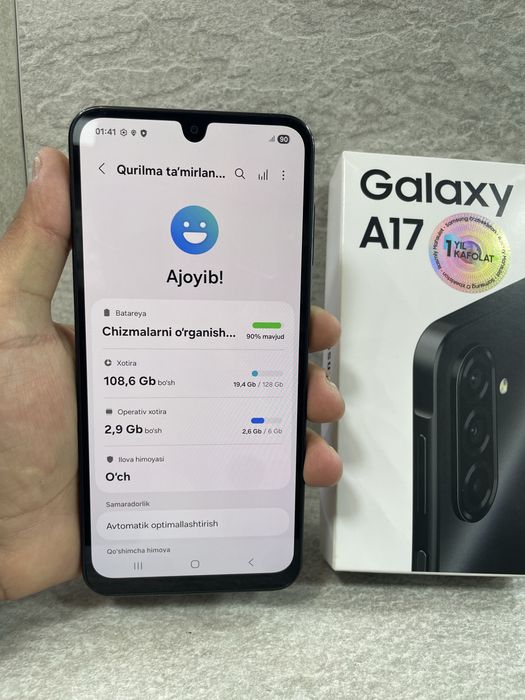 Samsung A17 128 gb yengii
