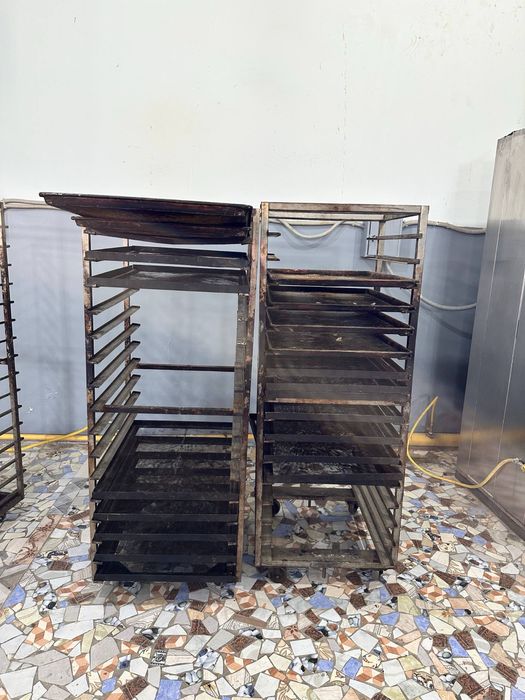 Ротационная печь газ 16 листовая для цехов