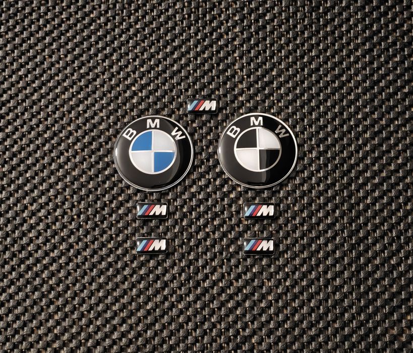 Emblema Logo BMW Volan 45 mm sau Emblema Logo M Jante si Volan 17 x 9