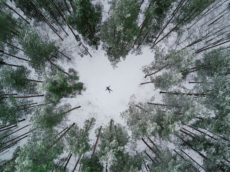 Сьемка с дрона DJI Mini 3PRO