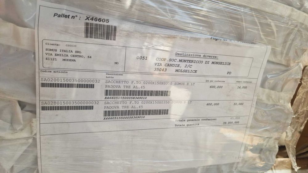 Punga de gunoi din hartie reciclata