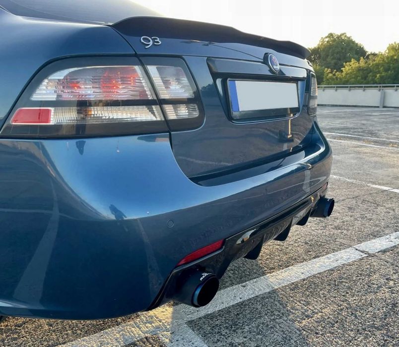 Difuzor bara spate fusta lip spoiler SAAB 93 9-3 AERO 2006+ SEDAN