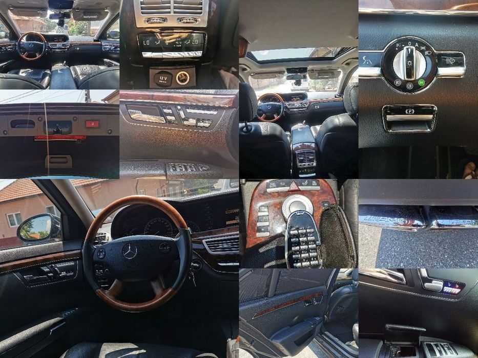 Mercedes S500 w221 (s65 AMG, 5.5 V8 388 cp)