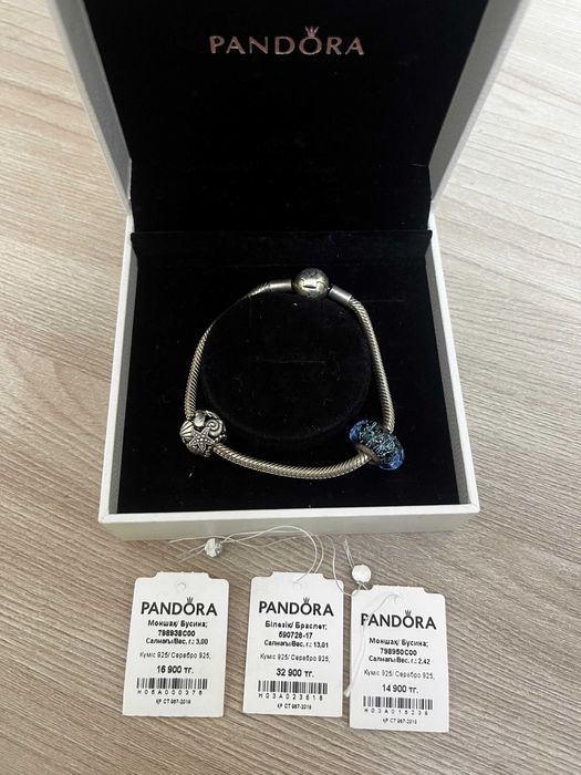 Pandora браслет оригинал серебро