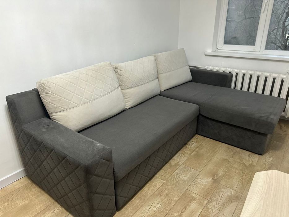 Диван, шкаф, стол рабочий