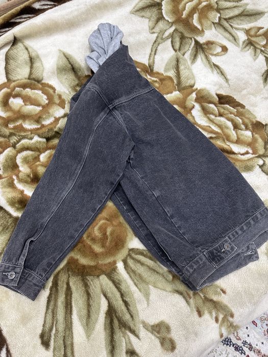 Джинсовка с капюшоном (съемный)