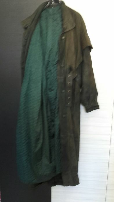 Дамско манто палто от естествена кожа