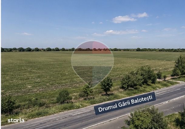 Teren intravilan 13.500 mp Otopeni | Aeroport | Drumul Gării Balotești