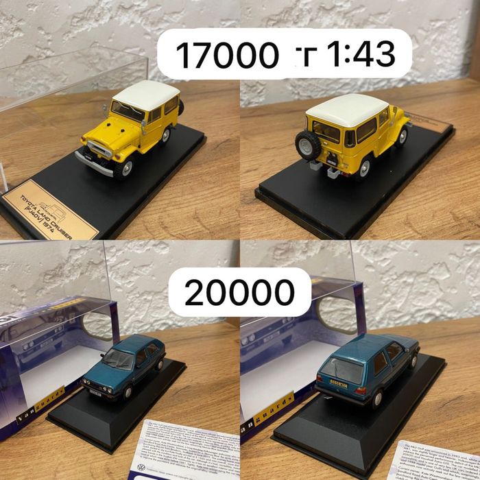 Коллекционные модели в масштабе 1:43