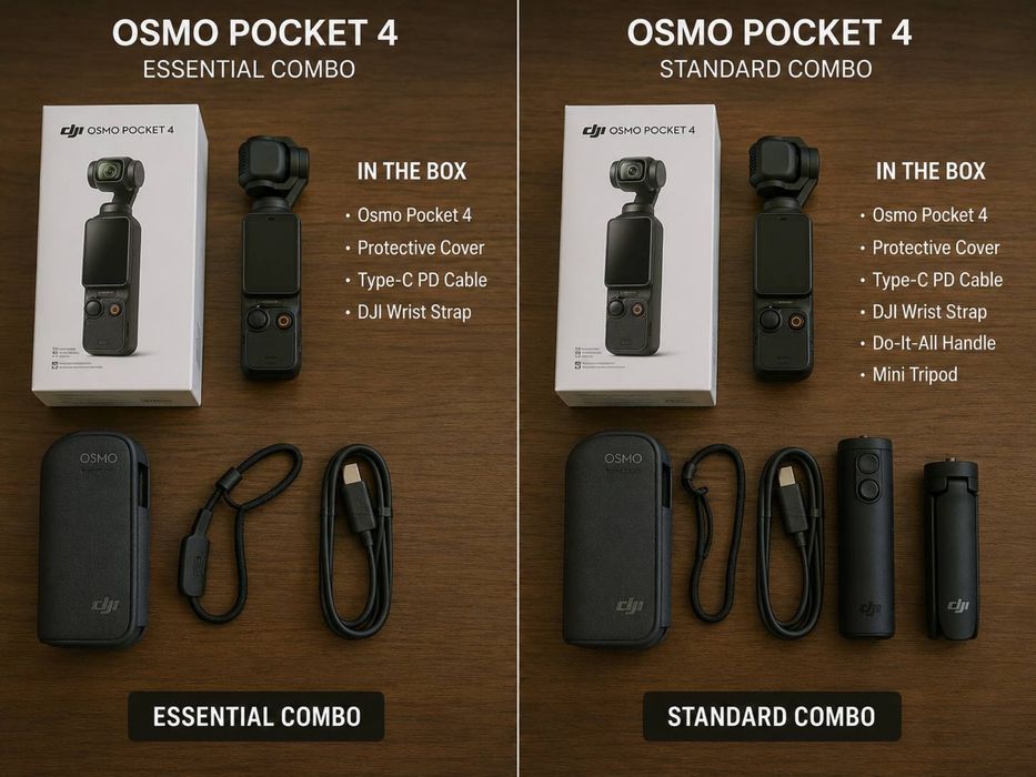 Новый Dji Osmo Pocket 4 New 2026 • Экшн-камера •