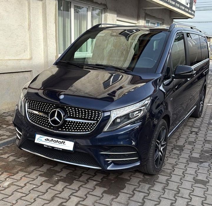 Grila compatibila cu Mercedes V-Class W447 (14-19) model Diamond