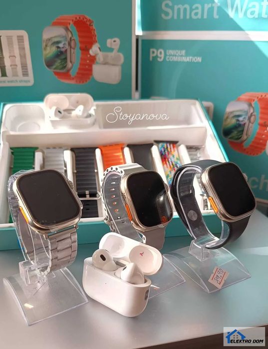 Смарт Часовник P9 със слушалки