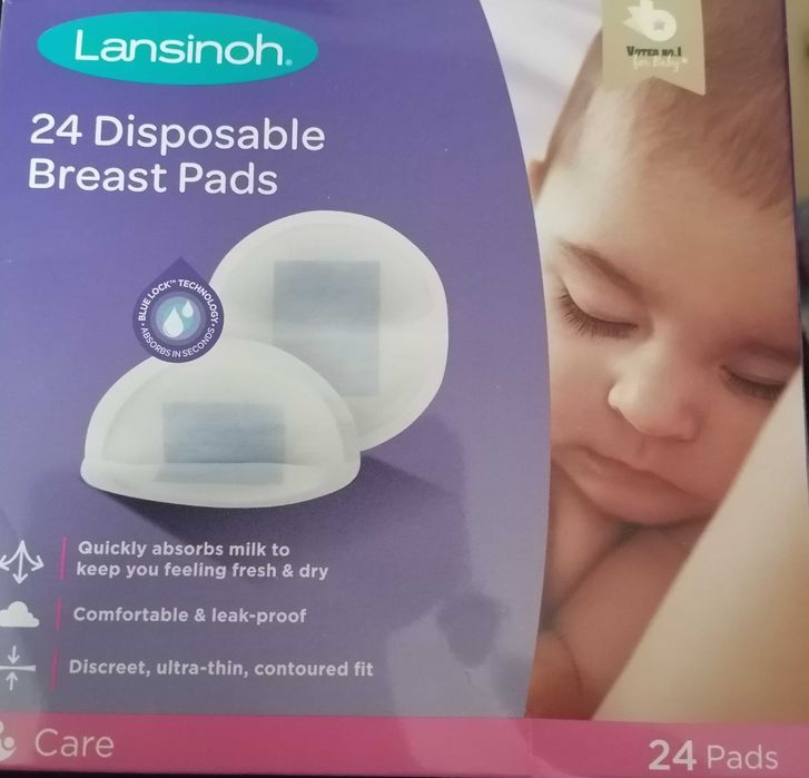 Tampoane pentru san, 24 bucati, Lansinoh