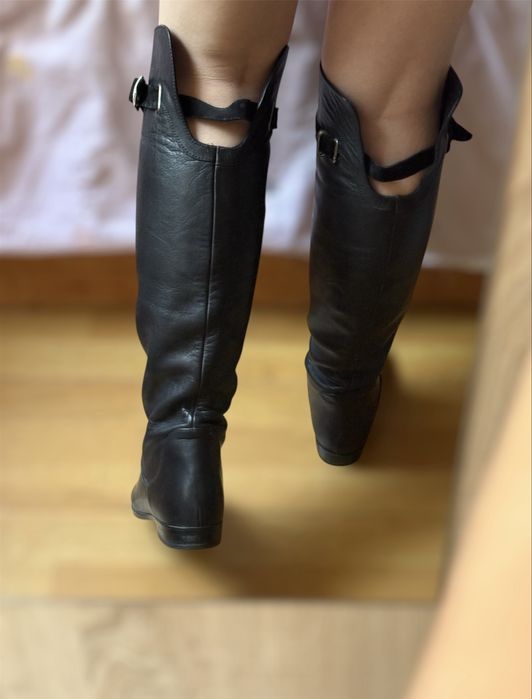 Cizme din piele naturală