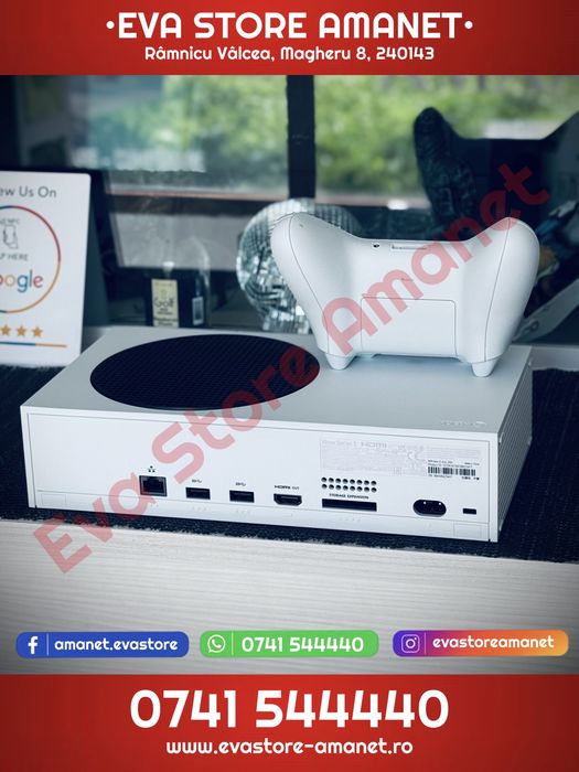 Consola Gaming Microsoft xBox Series S Stocare 512GB SSD 120 FPS HDR VRR Dolbi Vision Atmos DTS x Full Box