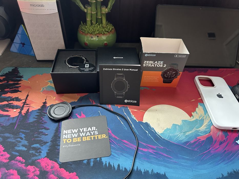 Продам смарт часы Zeblaze Stratos 2
