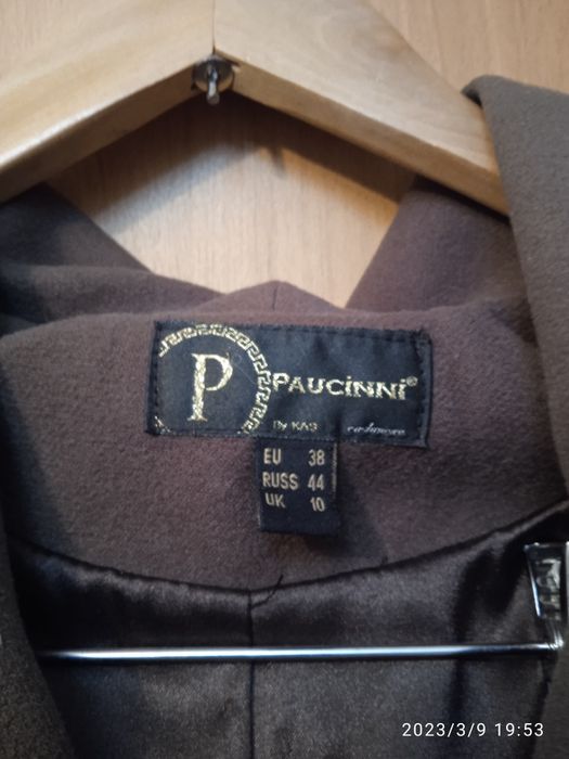 Кашемированое женское пальто