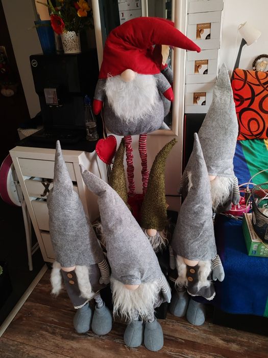 Gnom Crăciun fata sau baiat pitici baba mos Crăciun decorațiuni