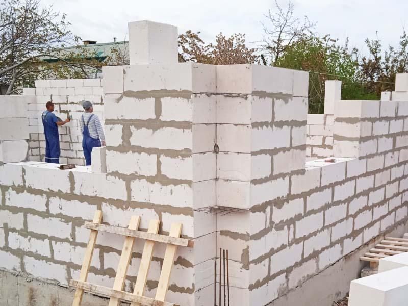 Кладка газаблока