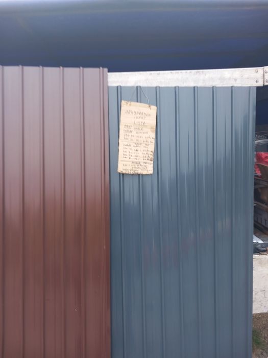 Vând tabla cutată zincata și color diferite grosimi