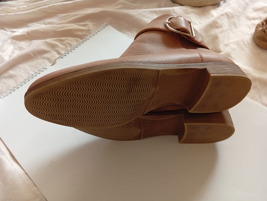 Дамски боти  TIMBERLAND н. 39 естеств.кожа, Anna FIELD бежови