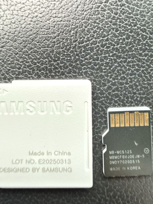 Card de memorie SAMSUNG EVO Plus (2024), microSDXC, 512GB, 160MB/s, clasa 10/U1/V10/A1, UHS-I