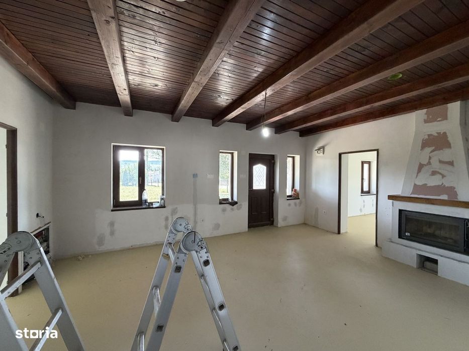 Casă stil tradițional sat Doba cu 2.900 mp teren la 15 minute de Zalău