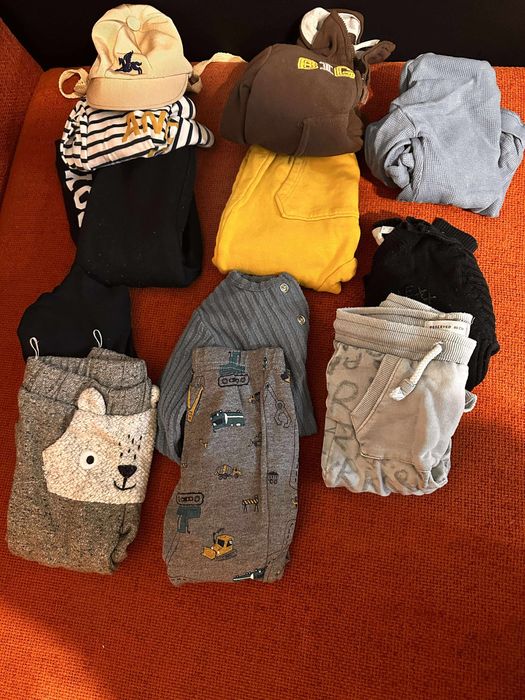 Lot hăinuțe băiețel 1-2 ani
