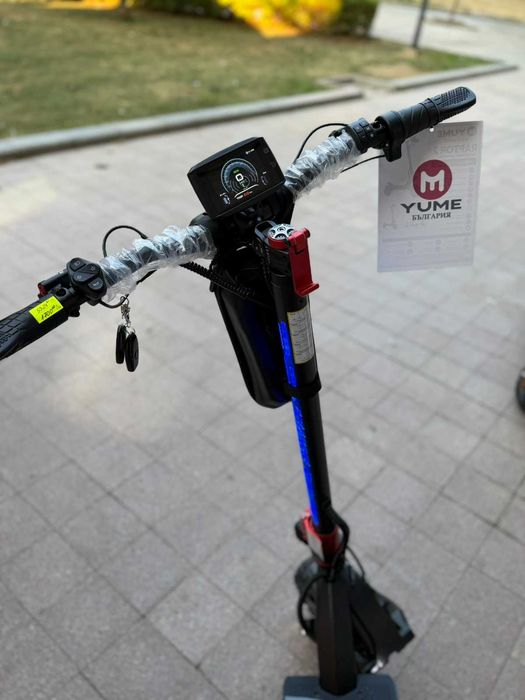 - 20 € от цената до 21/09 на Електрическа Тротинетка Yume Raptor2, Топ Цени, Чисто Нова, Гаранция, ОГРАНИЧЕНИ НАЛИЧНОСТИ