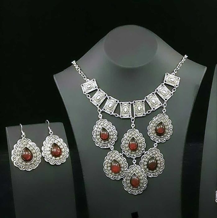 Набор (серьги, колье) Турция