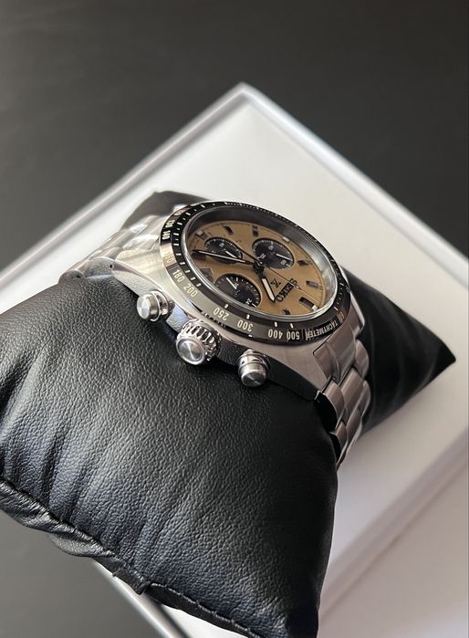 Seiko Prospex Speedtimer 39mm 1969 Reissue Solar Chronograph SSC817P1