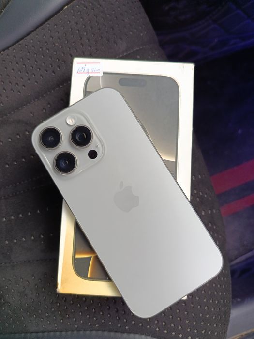 iPhone 16 pro 128 gb sim 90 yomks karopka dakument bor