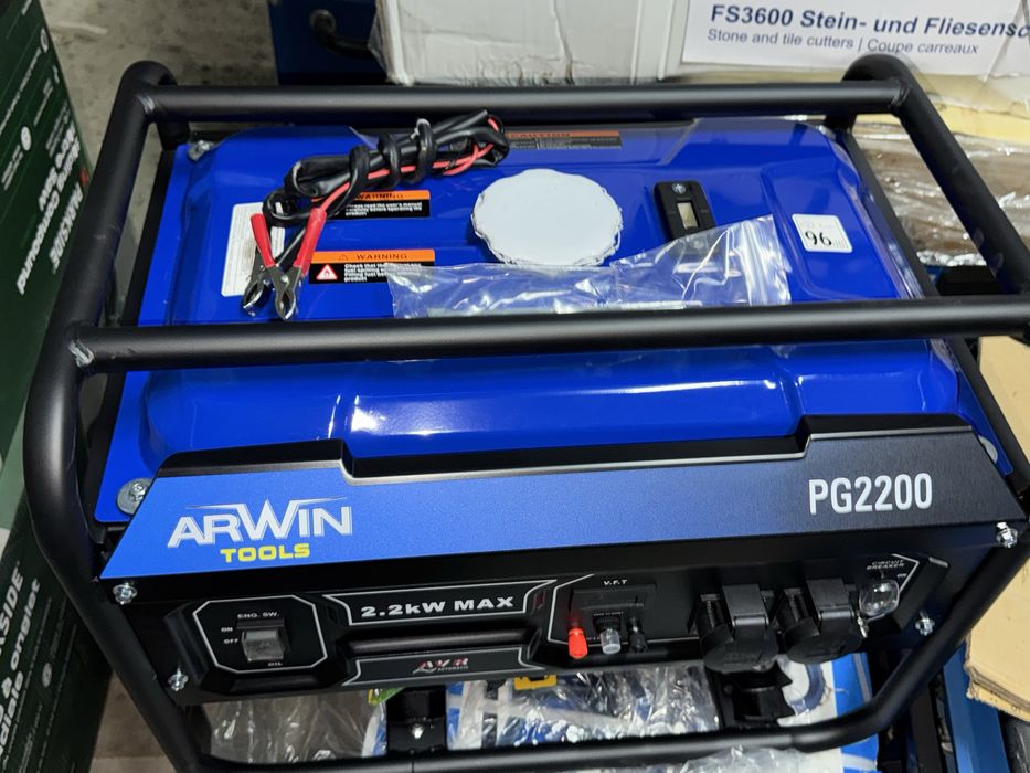 Generator de curent pe benzina Arvin 4t 2,2 kw