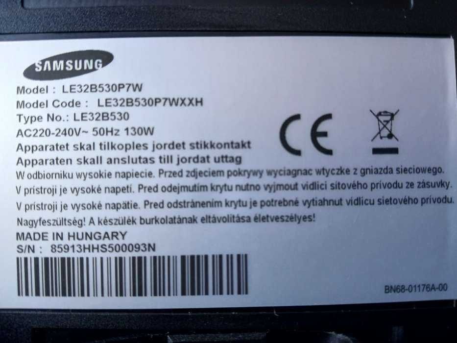 Televizor/Monitor /TV Samsung LE32B530P7W made in Hungary