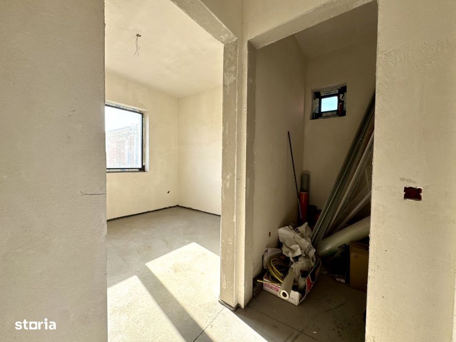 Casa individuala, 170 mp, finisata, pe un singur nivel, 300 mp curte,