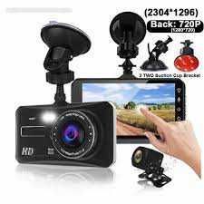 Автомобилен регистратор в комплект с камера за задно виждане Cobra