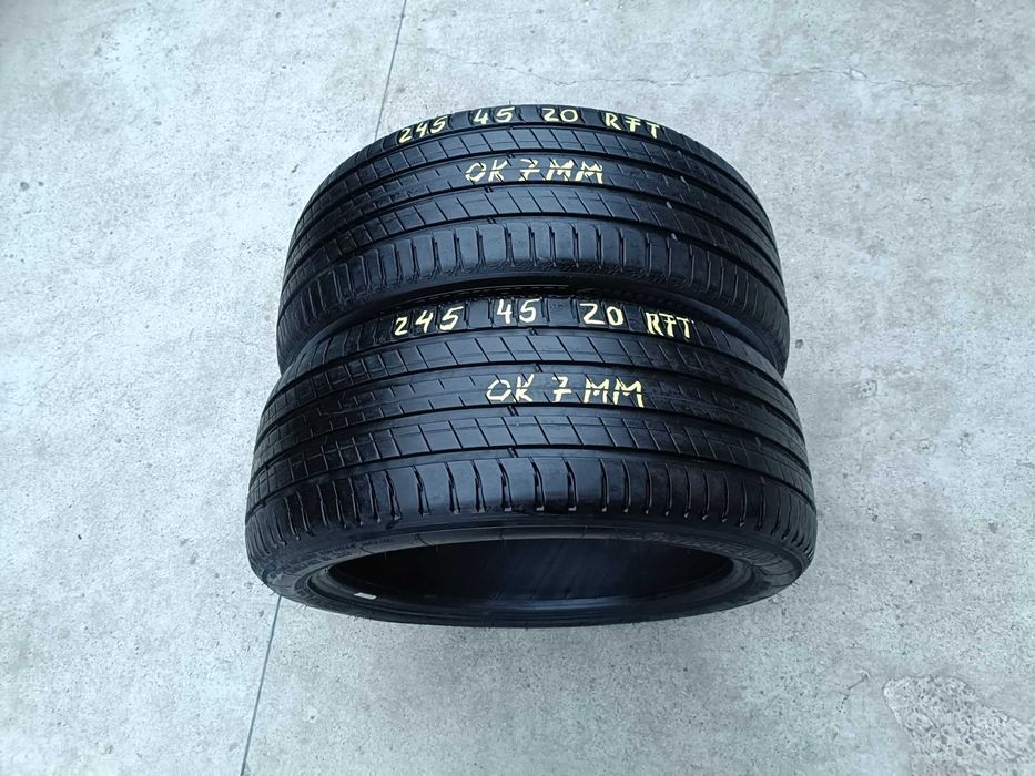 O anvelopa de vara 245 45 20 michelin latitude sport 3 run flat cu 7mm