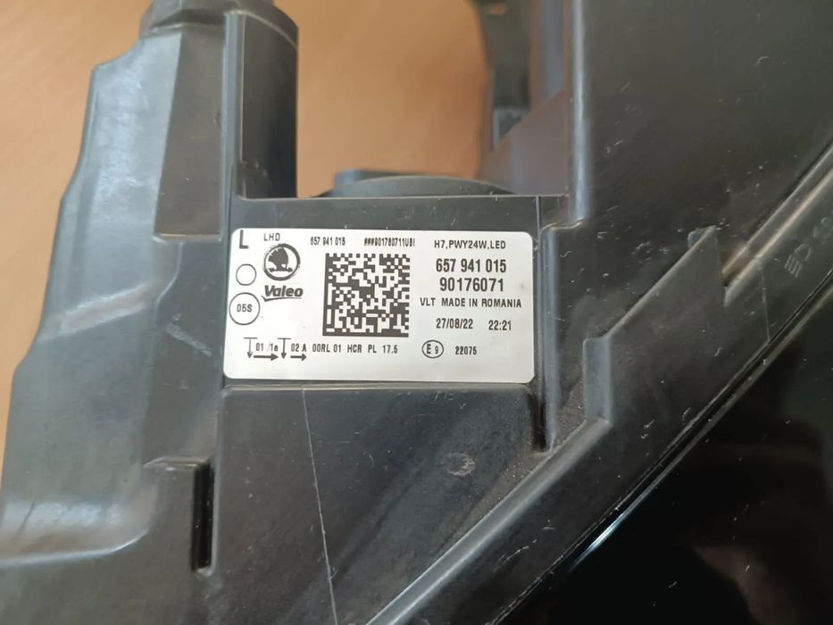 far stanga skoda scala full led 657941015a 2019-2020-2021