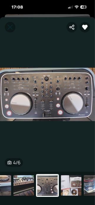 D.J Контролер Pioneer ddj-ergo