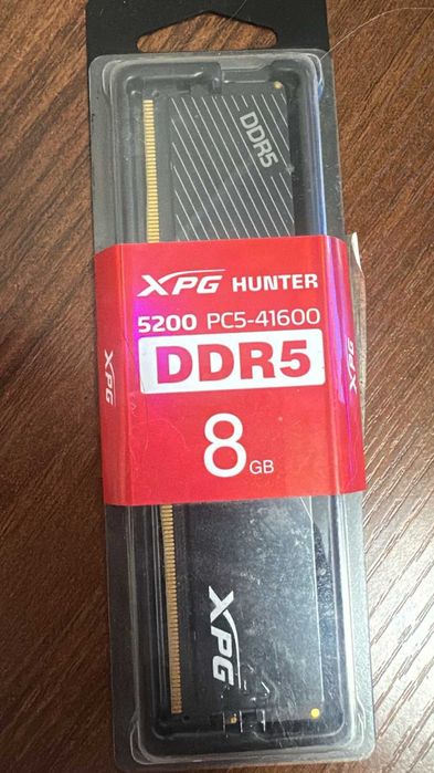 Продам ОЗУ XPG Hunter DDR5 5200 8gb pc5-41600