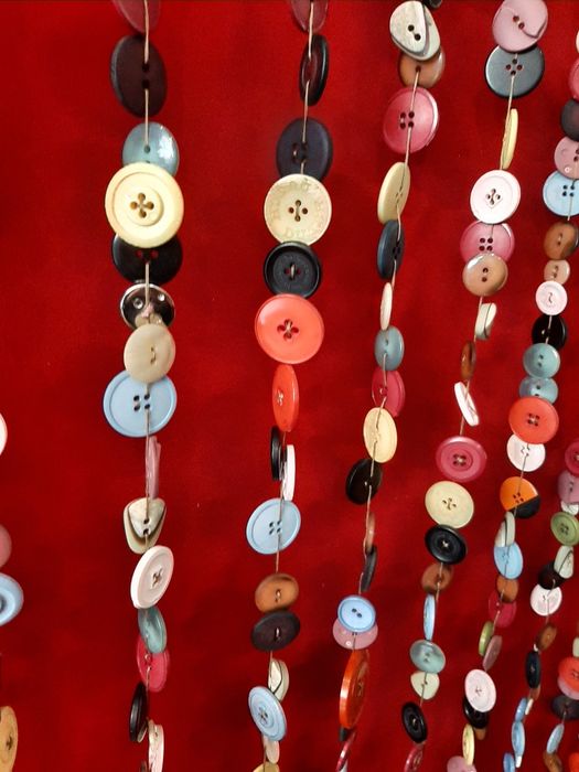 Ресни за врата от копчета