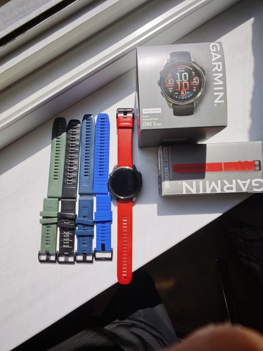 Garmin Fenix 8, 47 mm, Titanium/Sapphire