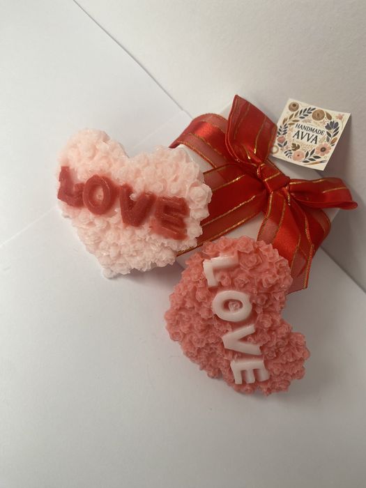 ПОДАРЪЦИ! Ръчно изработени ароматни свещи, глицеринови сапунчета и по