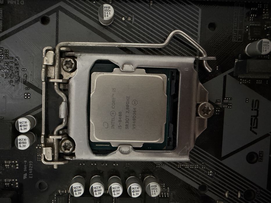 Intel Core i5-8400 и материнка Asus